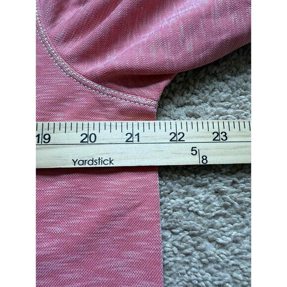 Johnston & Murphy Short Sleeve Collared Regular Fit Polo Shirt Red Men's Medium - Picture 6 of 7